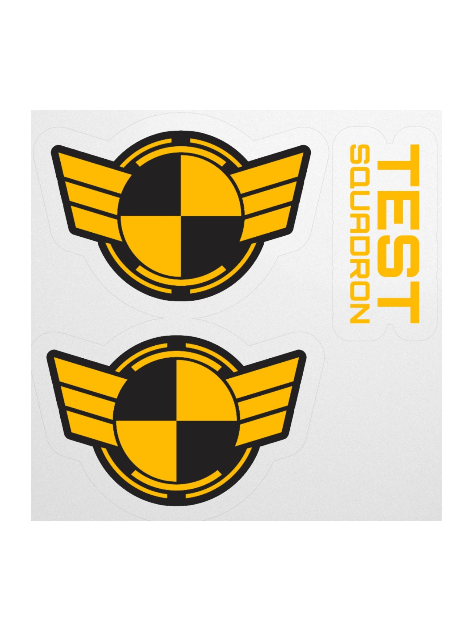 TEST Logo Stickers product image (1)