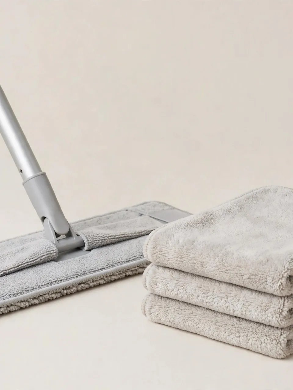 Flat Mop & Reusable Pads Set — Wash, Wring, Reuse product image (1)