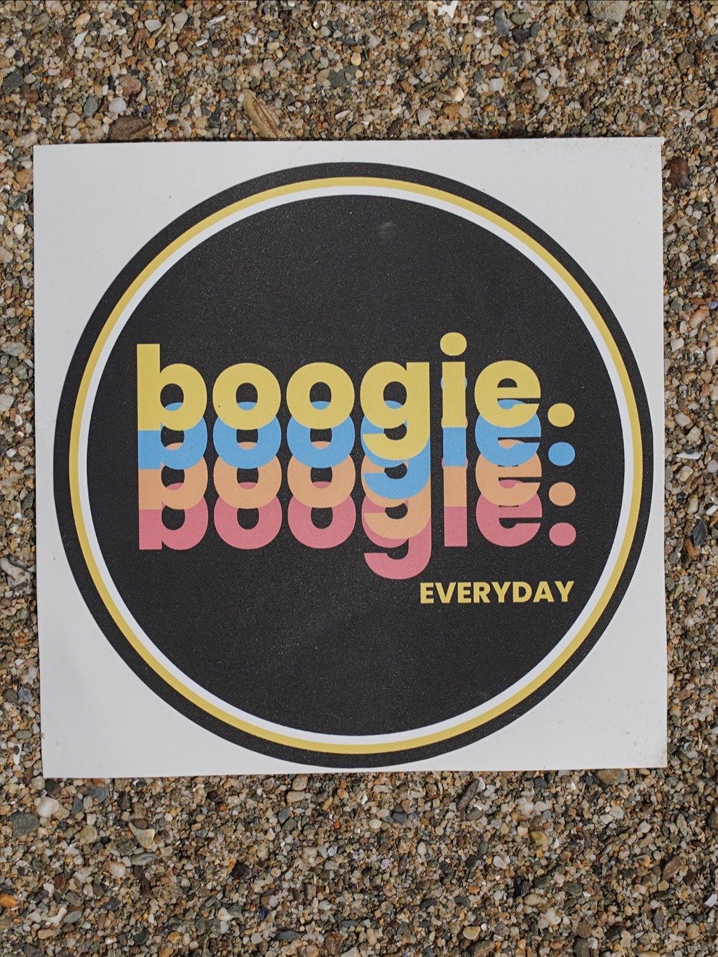 Boogie Blur Sticker product image (2)