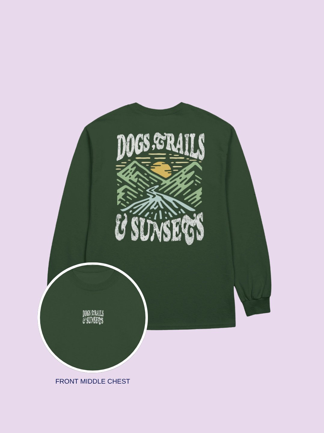 Sunset Trails Long Sleeve Tee product image (1)