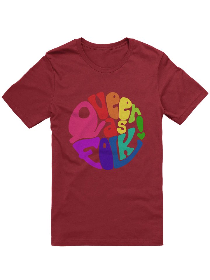 Full Pride Queer as Folk big print tee product image (1)