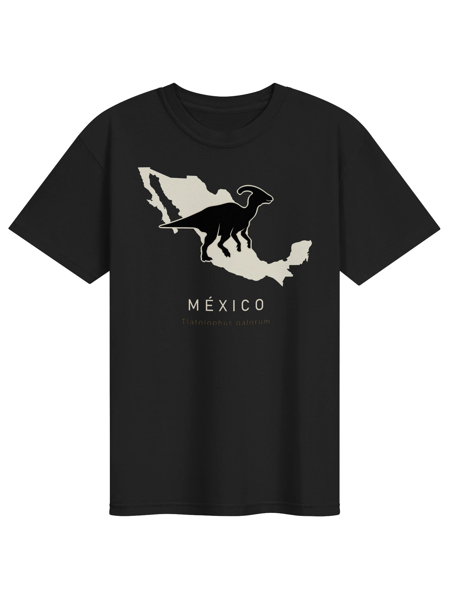 Camiseta Paleo México: Tlatolophus galorum – PaleoRealms product image (1)