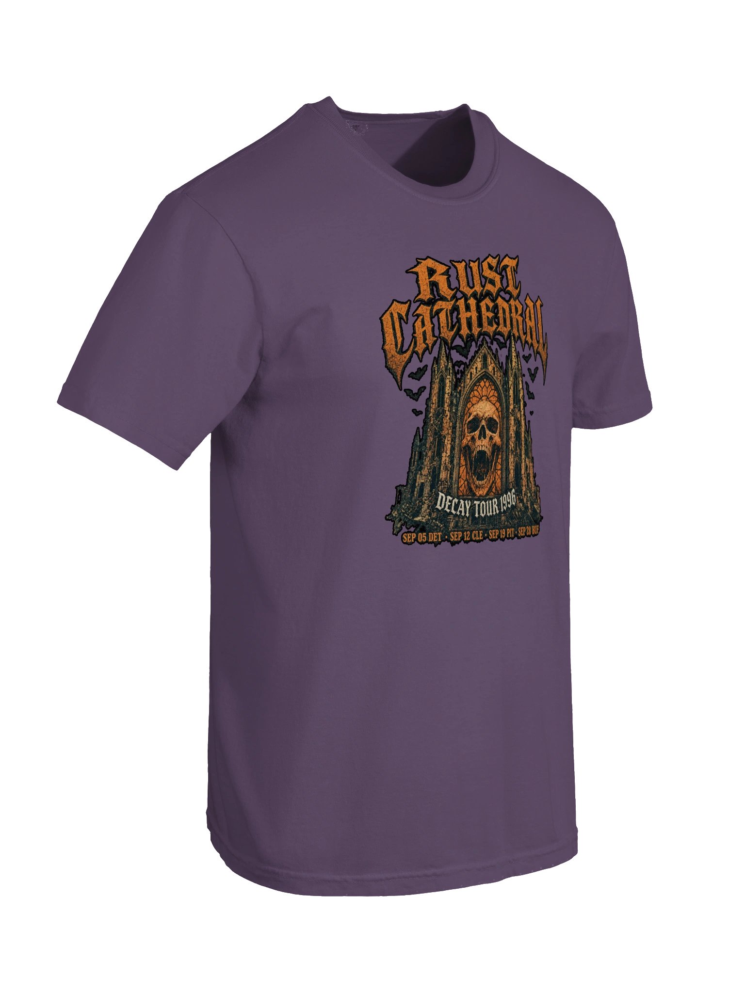 Rust Cathedral Decay Tour Graphic T-Shirt product image (8)