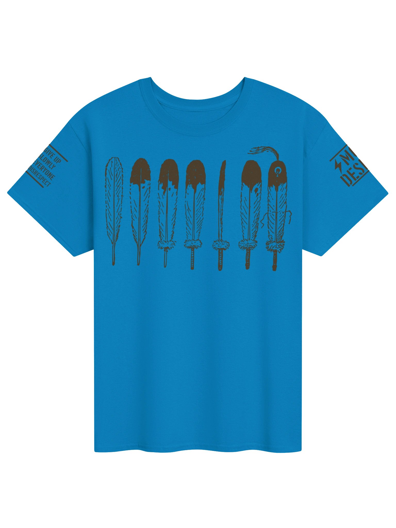 The Unbroken Code Feather Heavy Cotton Tee product image (1)