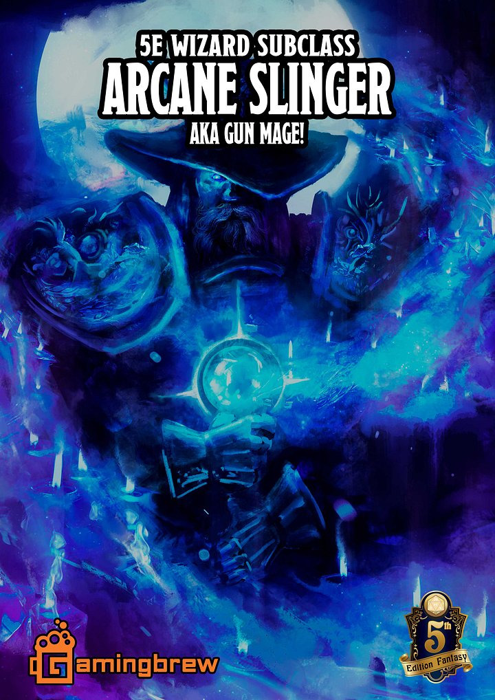 Arcane Slinger | 5E Wizard Subclass product image (1)