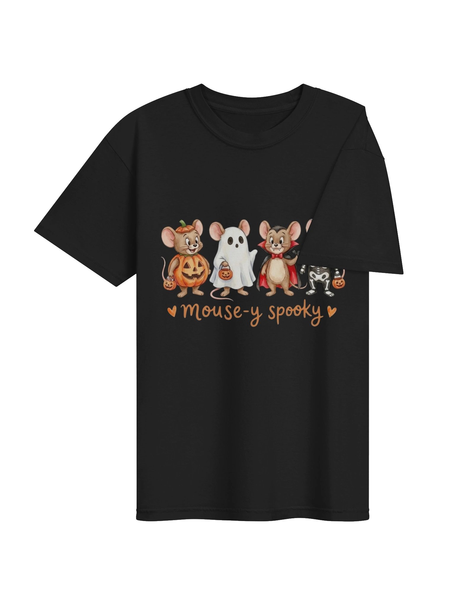 Cute "Mouse-y Spooky" Halloween Tee product image (5)