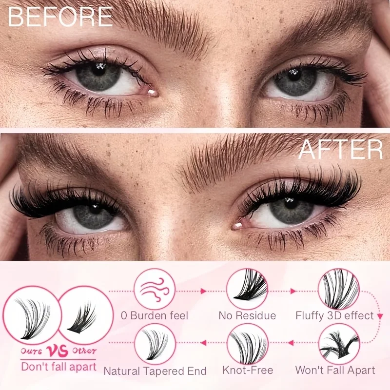 Wispy D-Curl Clusters - 200 Pieces product image (3)