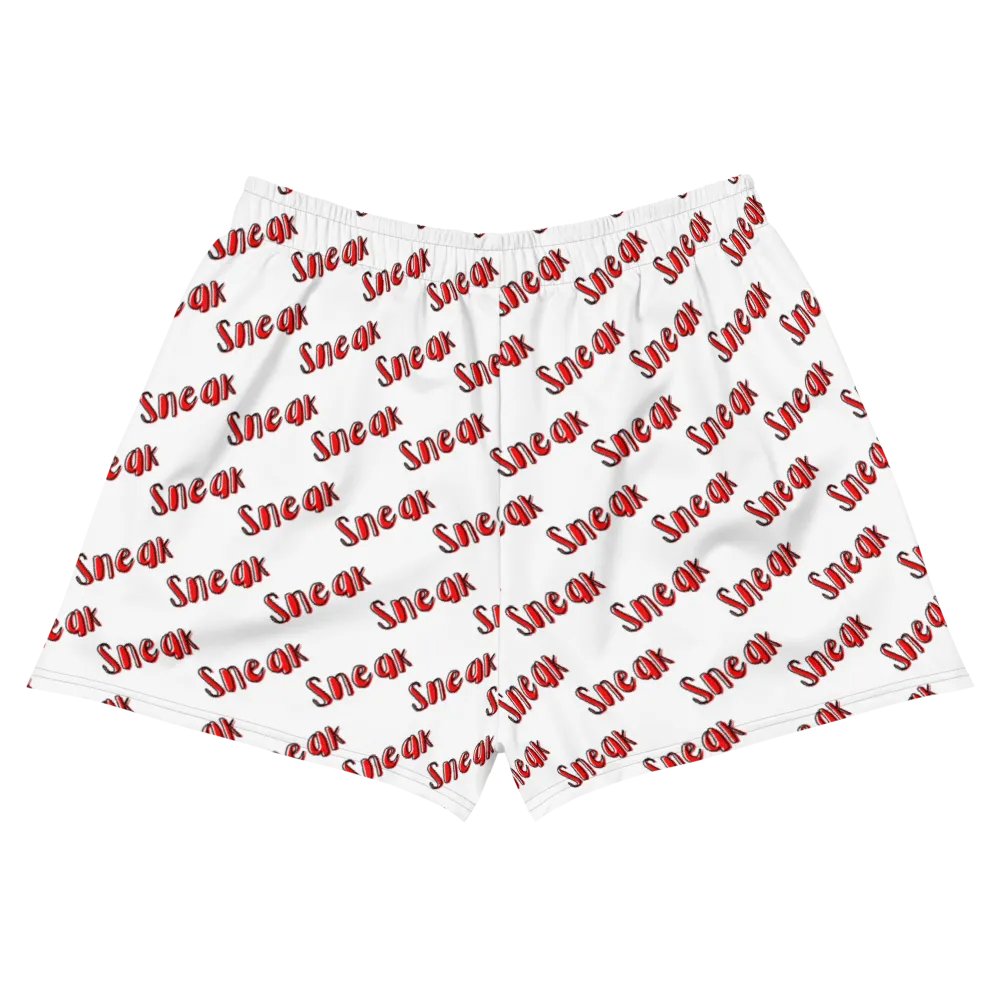 Flower Fox All Over Print Women's Shorts - Black product image (6)