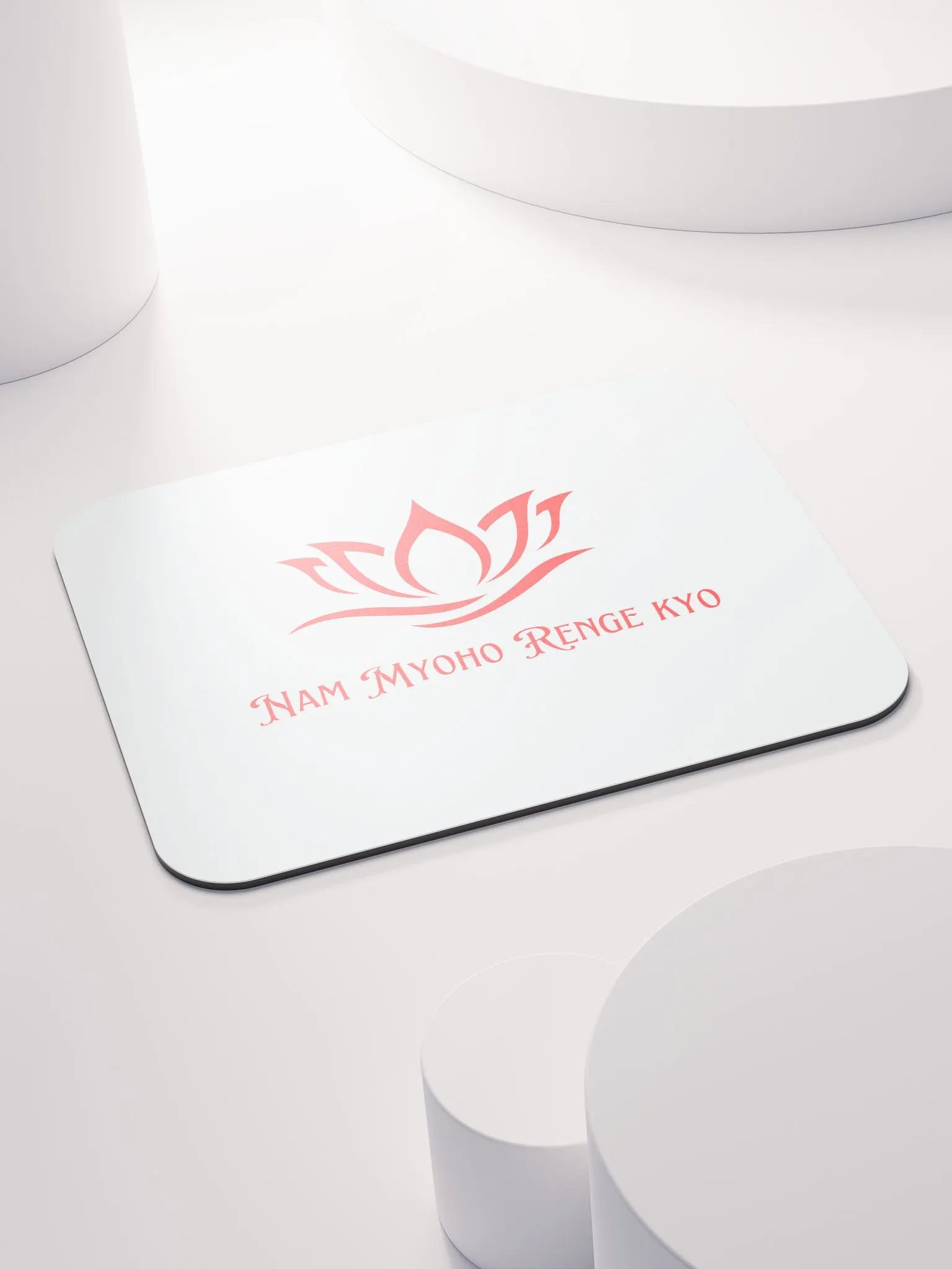 NMRK Lotus Harmony Mouse Pad (Red) product image (4)