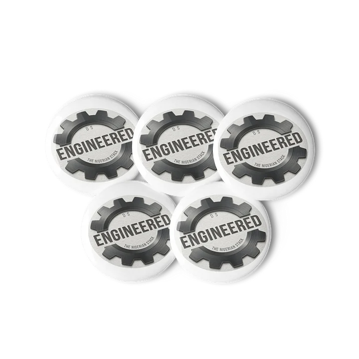 Nigerian Stack Gear Logo Pin Set product image (3)