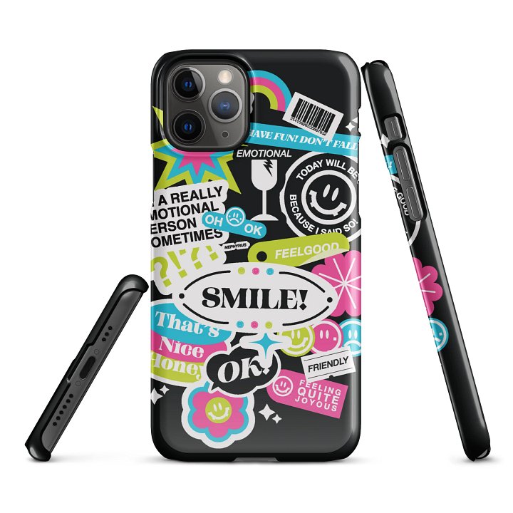 STICKERBOMB iPhone Case product image (1)