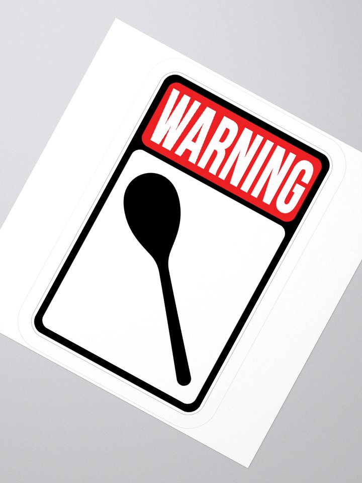 Spoon Warning - Sticker product image (2)