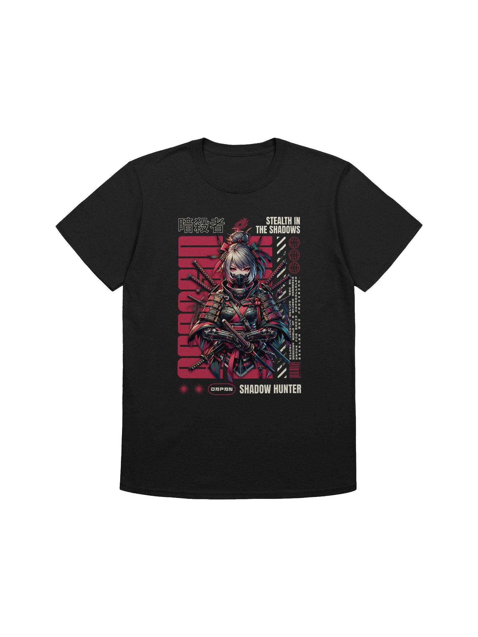 Shadow Hunter Stealth Samurai T-Shirt - Gildan Softstyle product image (1)