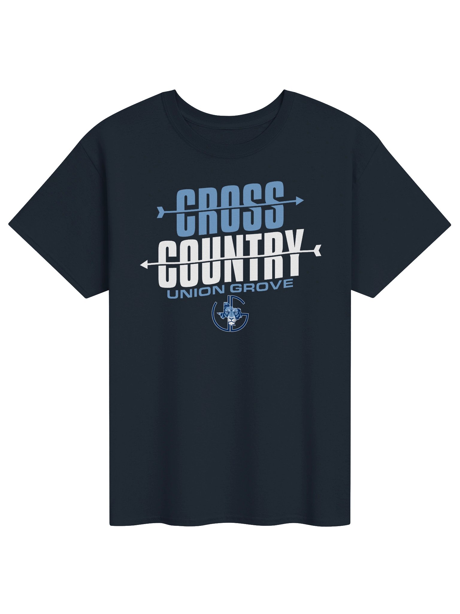 Union Grove XC Arrows T-Shirt | Navy product image (1)