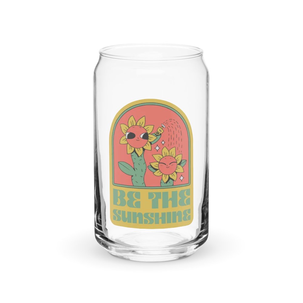 Be the sunshine Can-Shaped Glass product image (2)