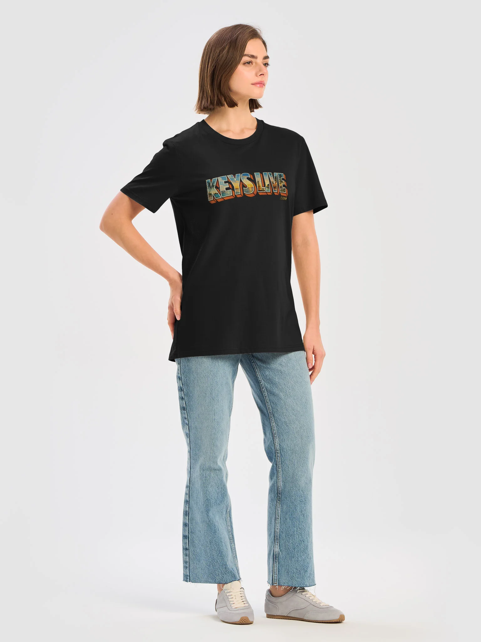 Keys Live lightweight Sunset Postcard Tee product image (11)