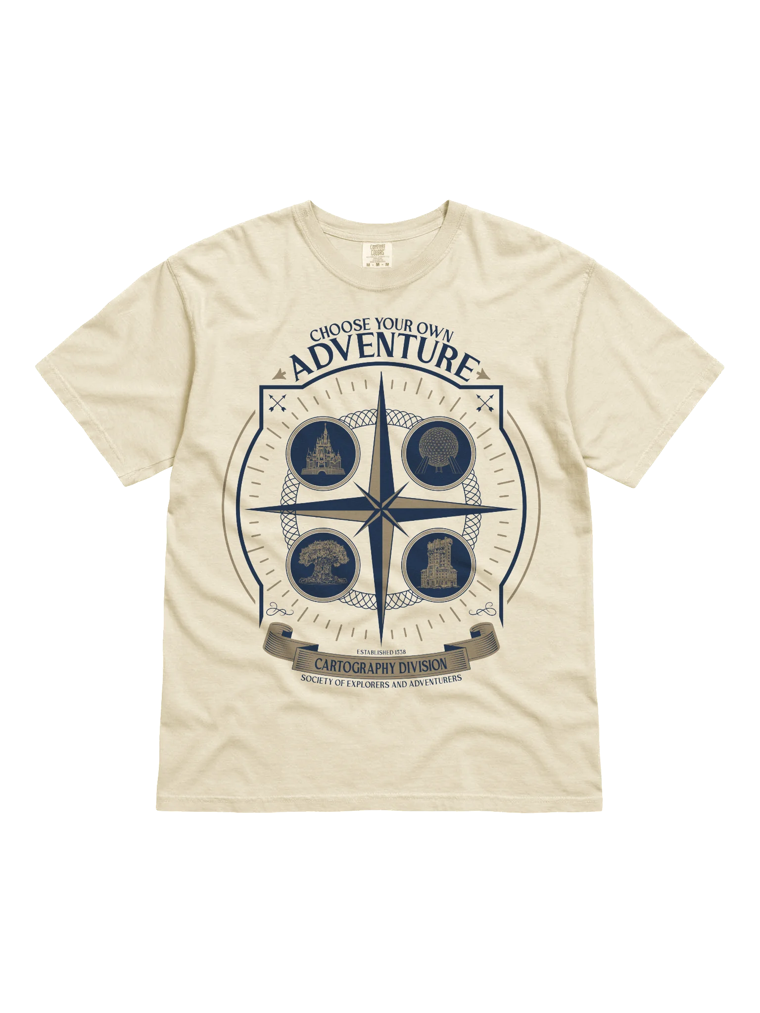S.E.A. Cartography Division: 4-Park Expedition Tee product image (1)