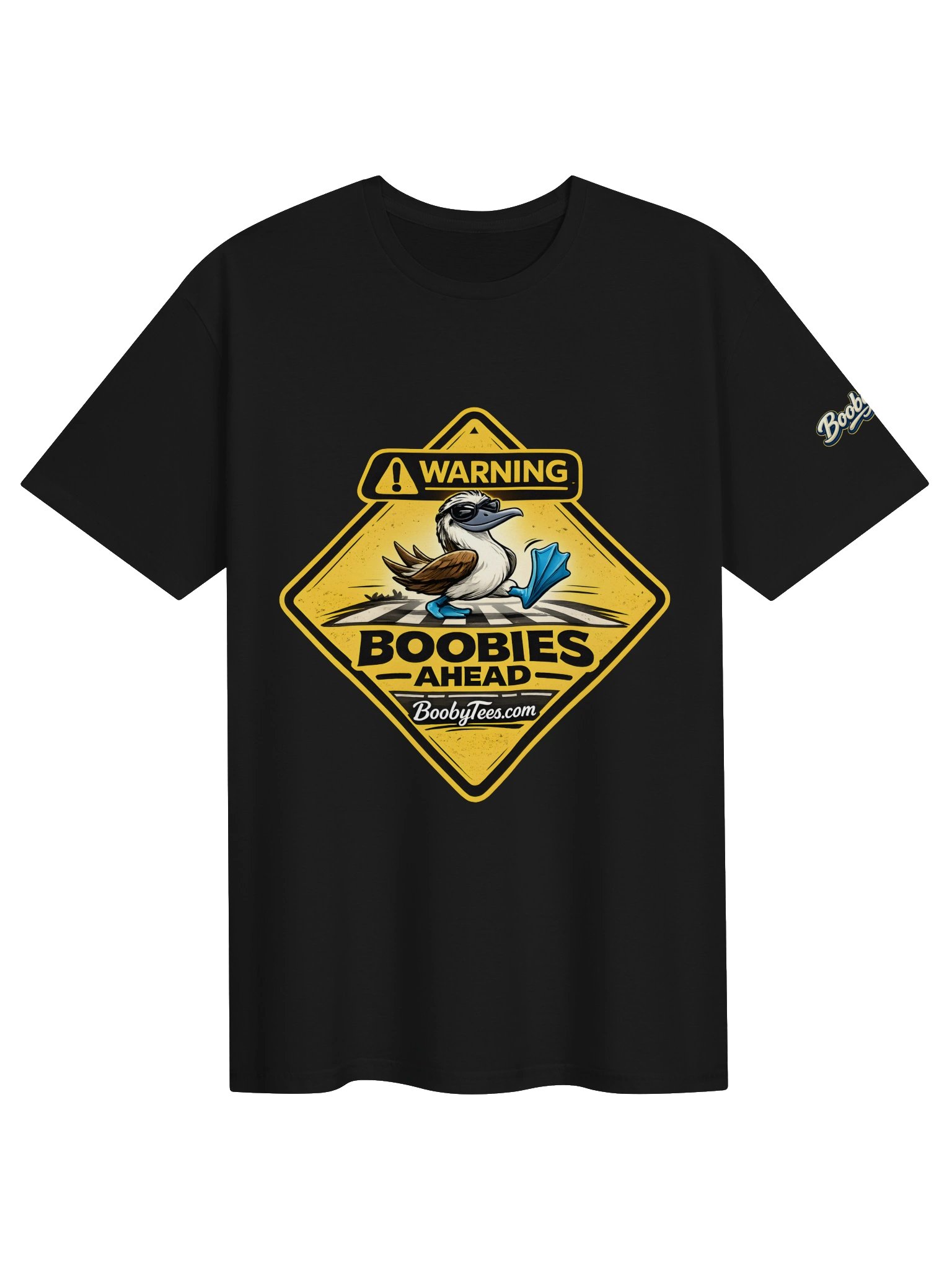 Warning: Boobies Ahead Tee product image (1)