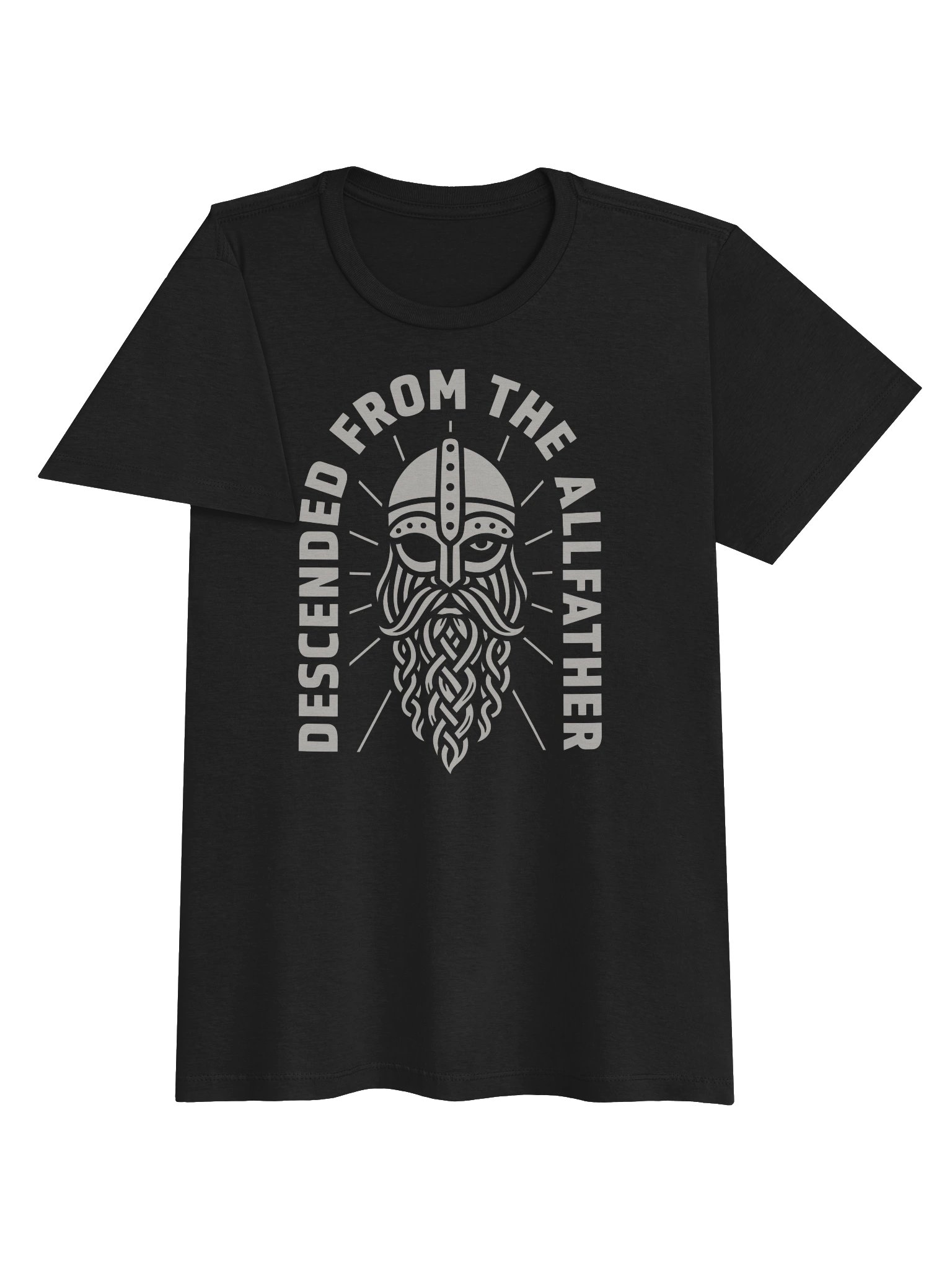 Descended from the Allfather Supersoft Fitted T-Shirt product image (3)