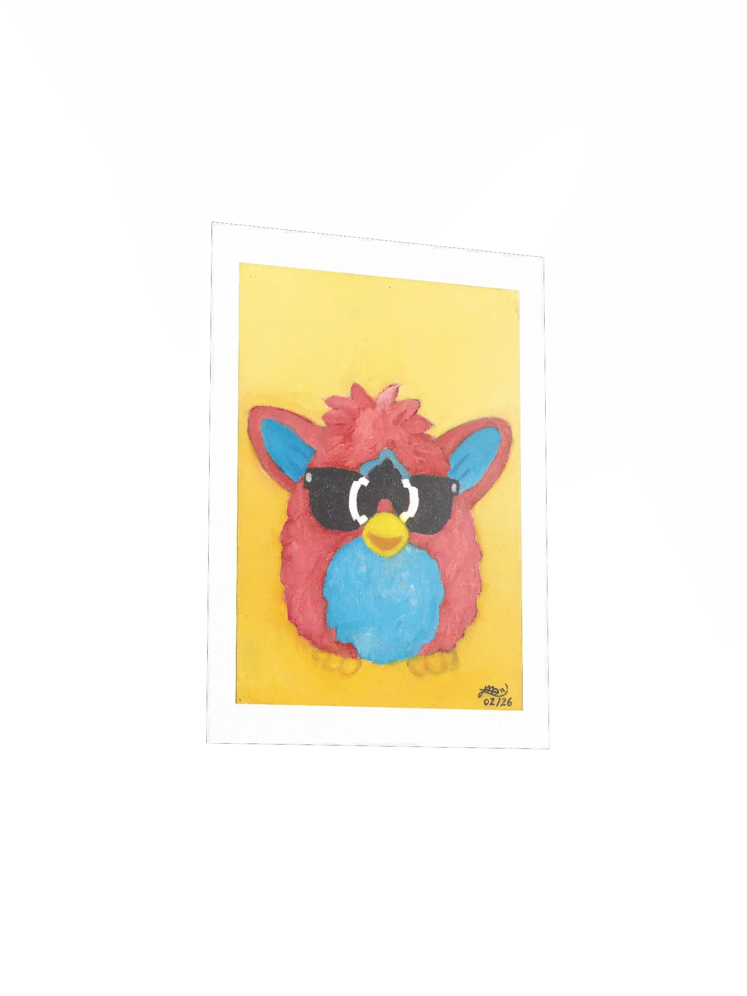 Furby Oil Painting Print product image (6)