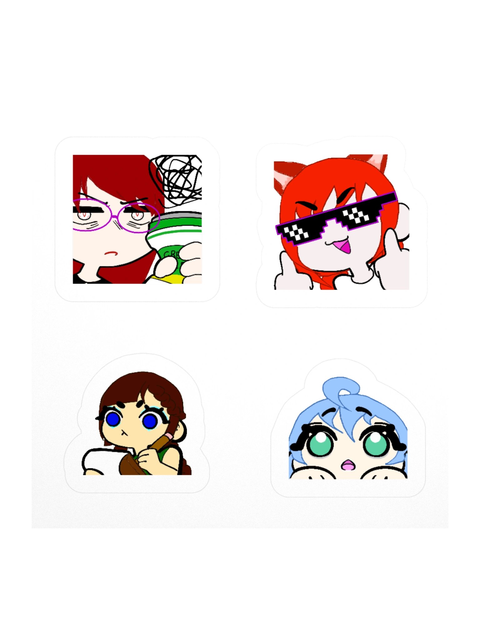 Bar Cast Sticker Sheet [1] product image (2)