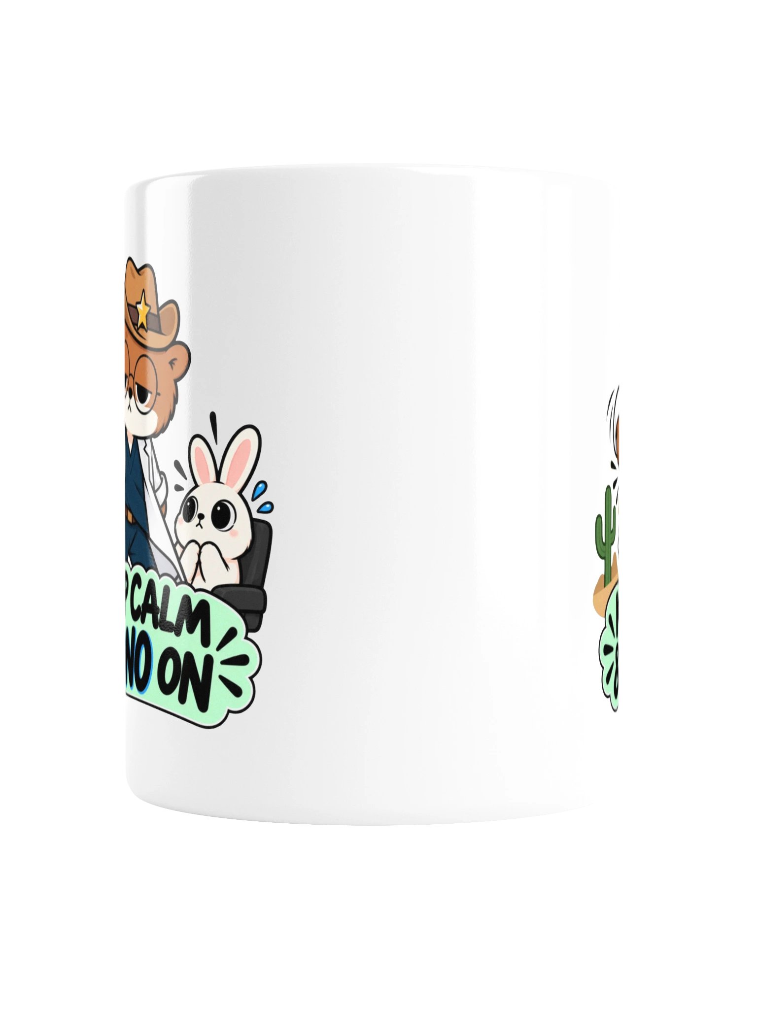 Sleepy Optometrist Keep Calm & Tono On Mug product image (2)