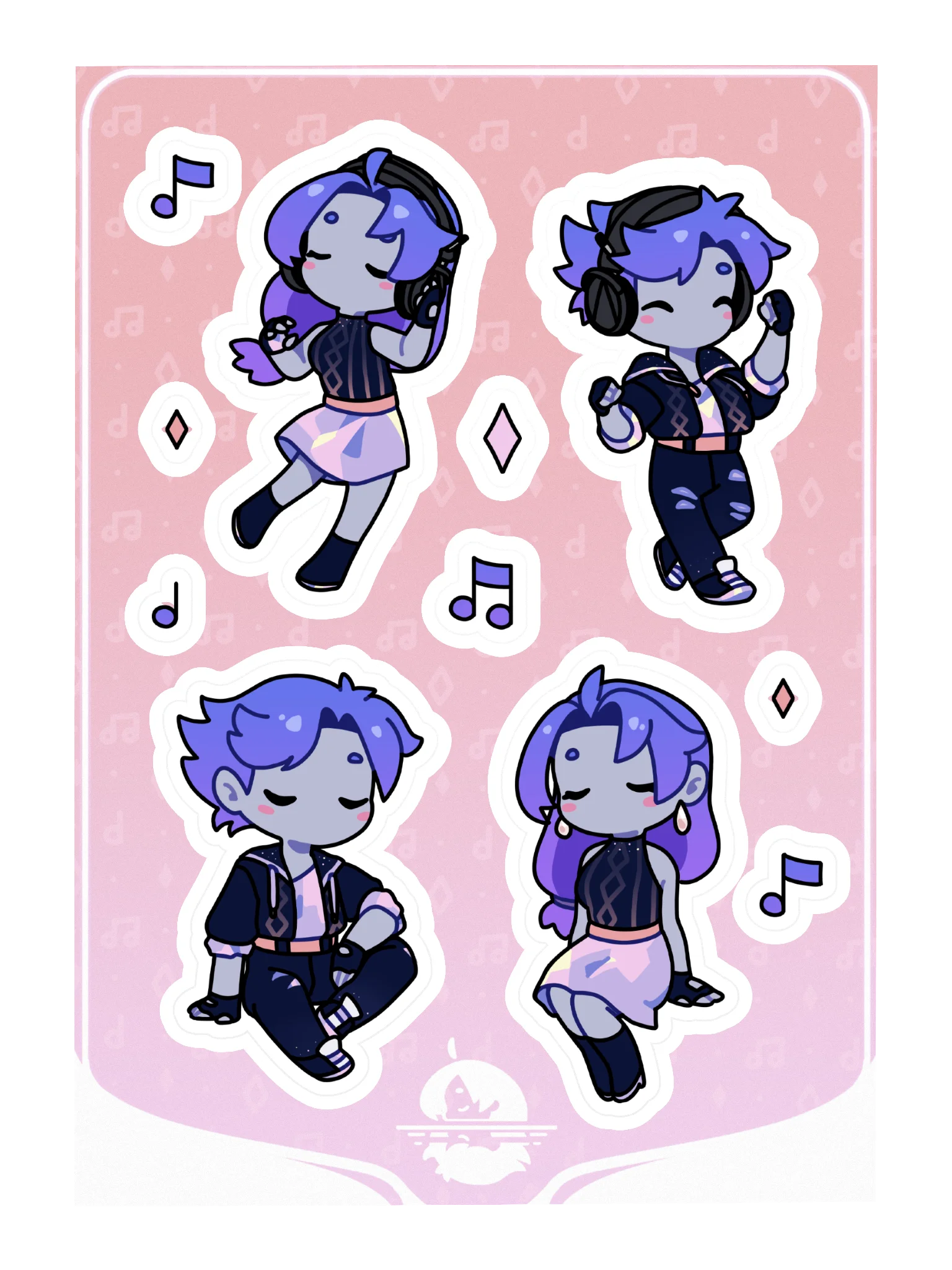 Sunset Vibe Stickers product image (2)