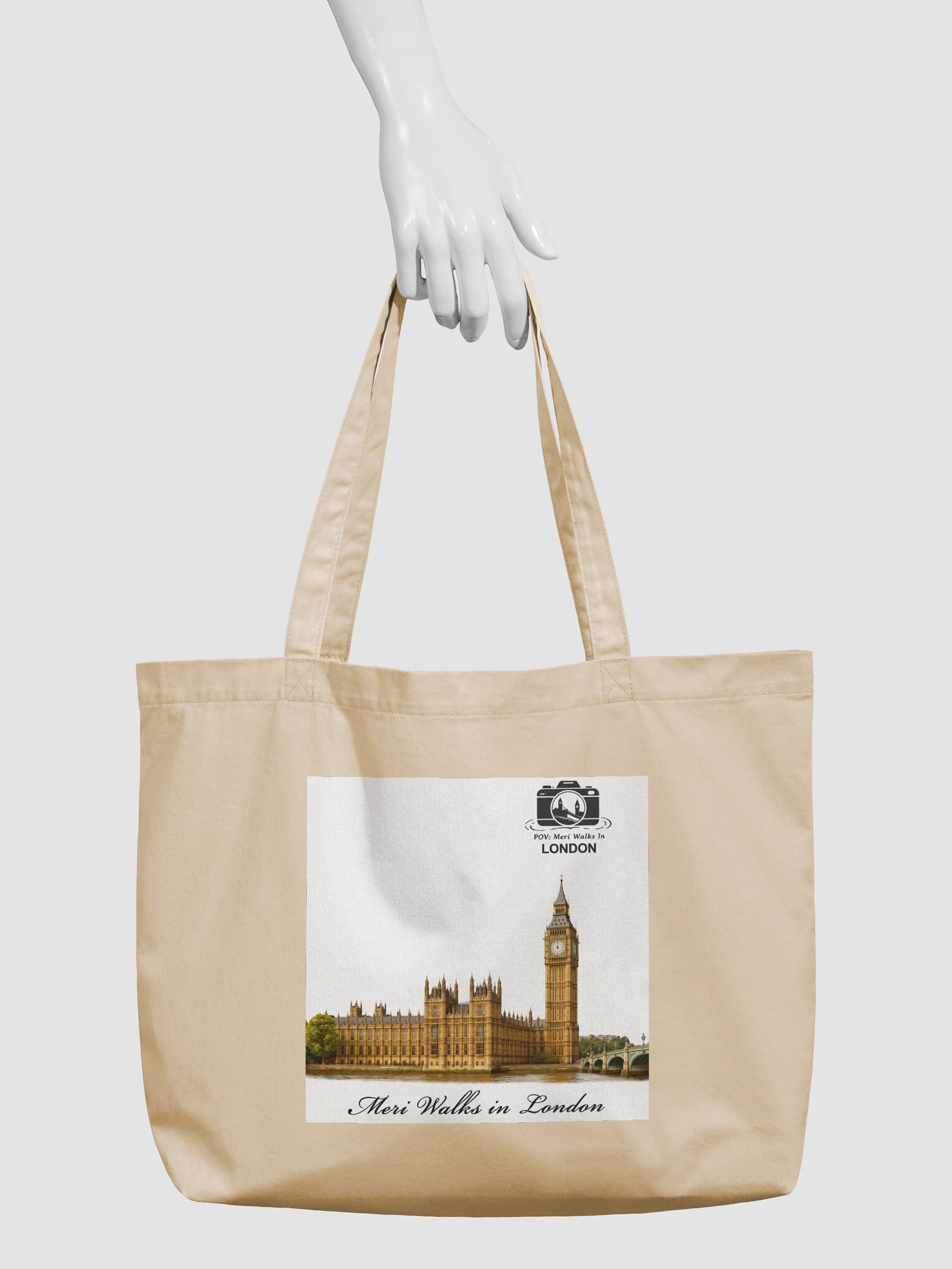 Econscious Organic Cotton Tote - Big Ben Design product image (7)
