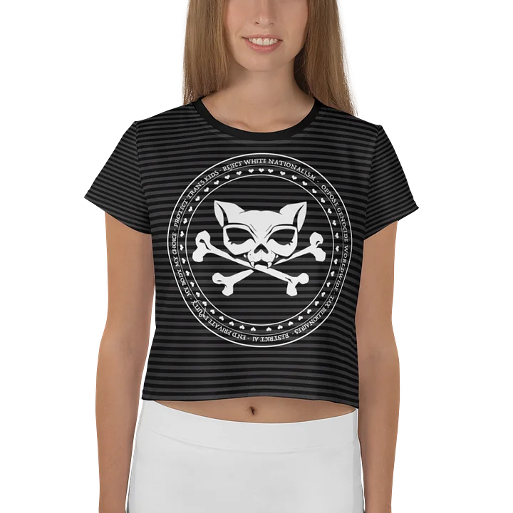 Stripped Political Katbones Designer Shirt product image (1)