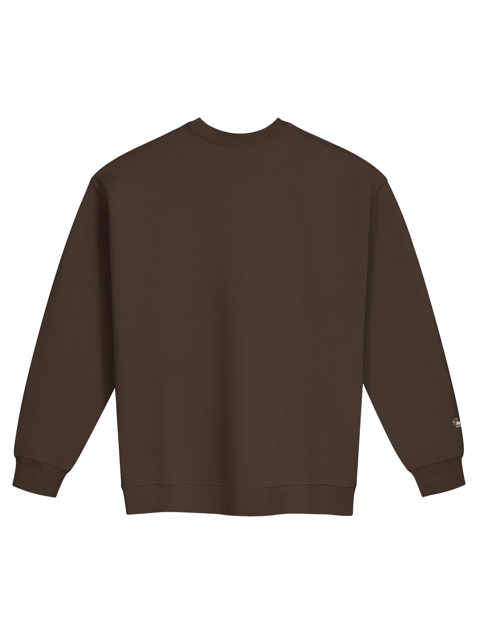 Highly Educated. Embroidered. Chocolate. Crewneck. product image (2)