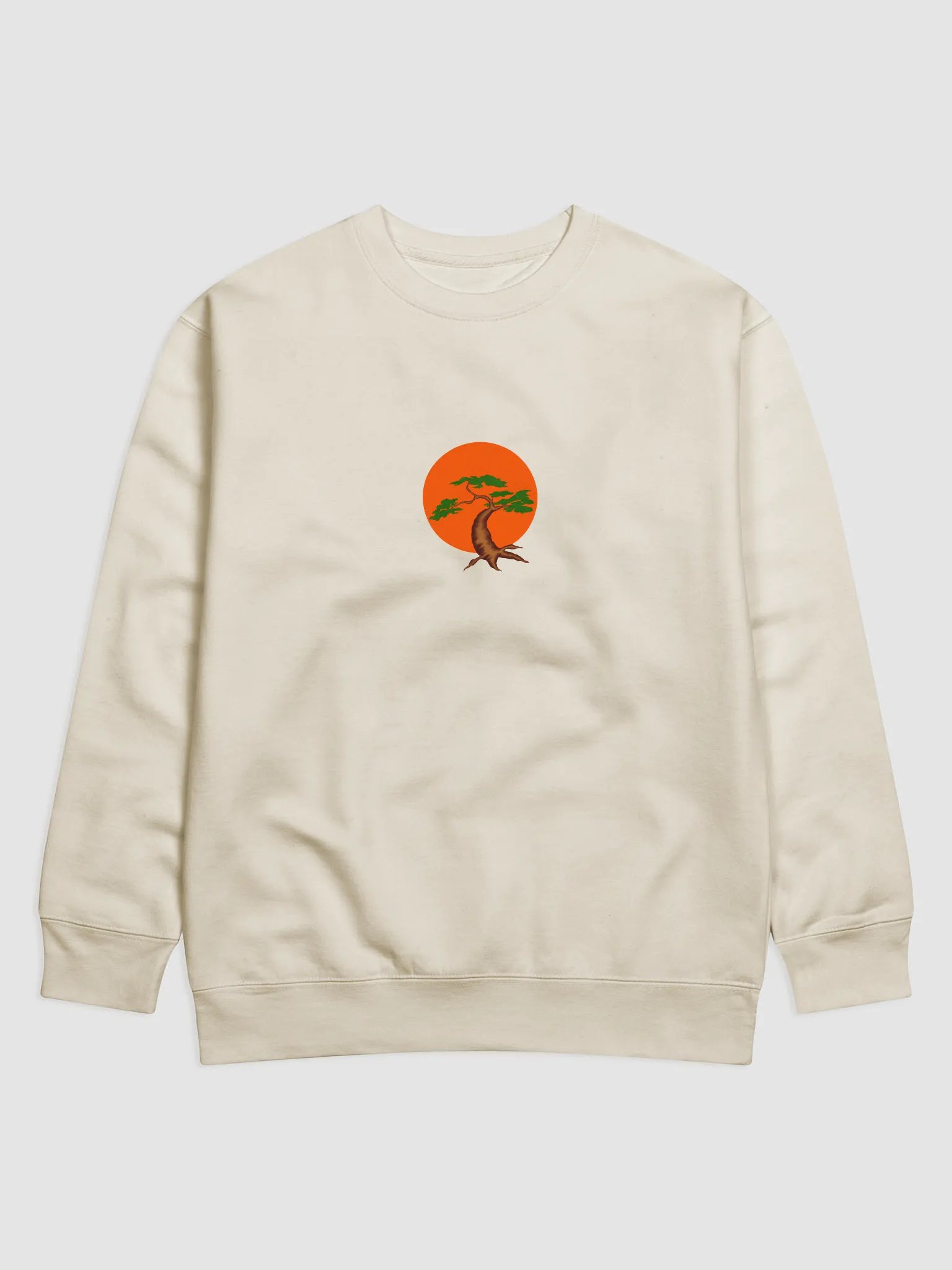 Curvy Tree Orange Sunset Sweatshirt product image (1)