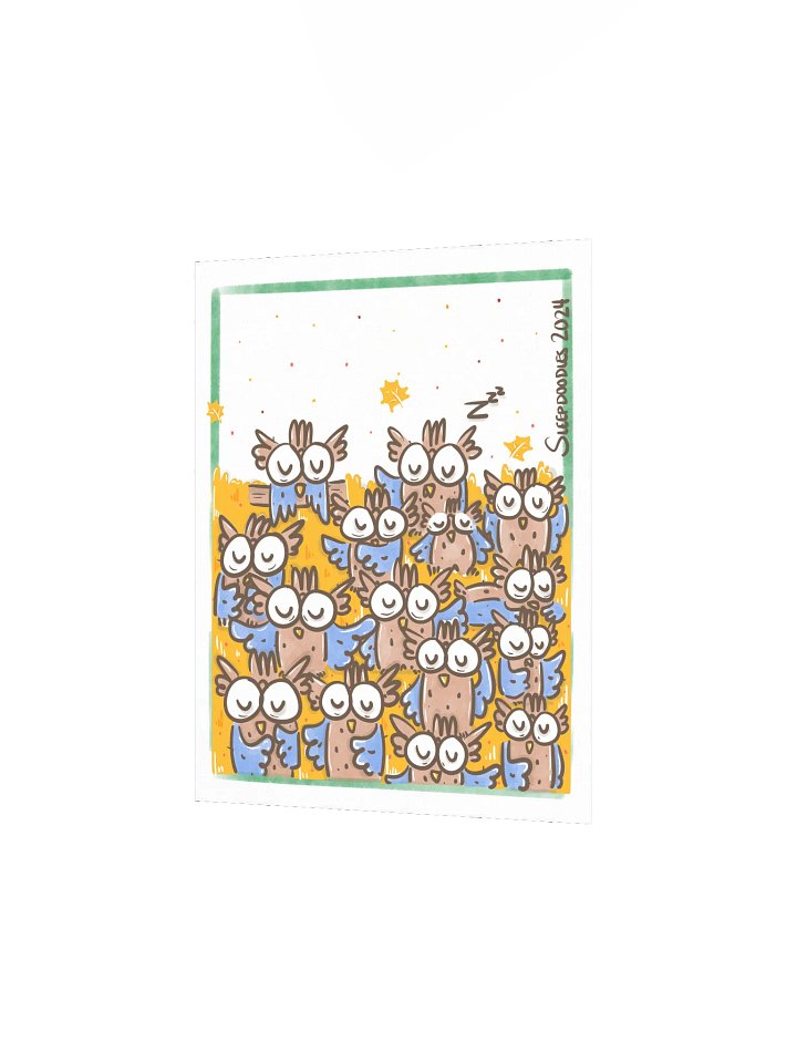 Fukuro Fall Special Poster 8" x 10" product image (2)