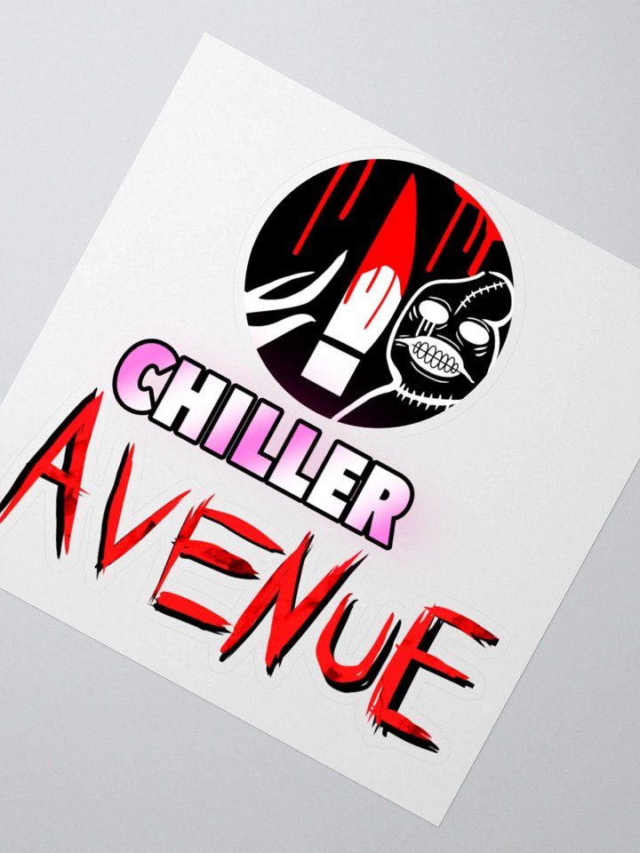 Chiller Avenue Sticker product image (4)