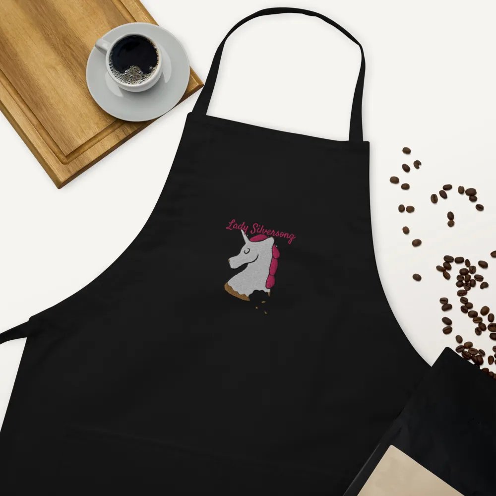 Unicorn cookie emote apron product image (5)