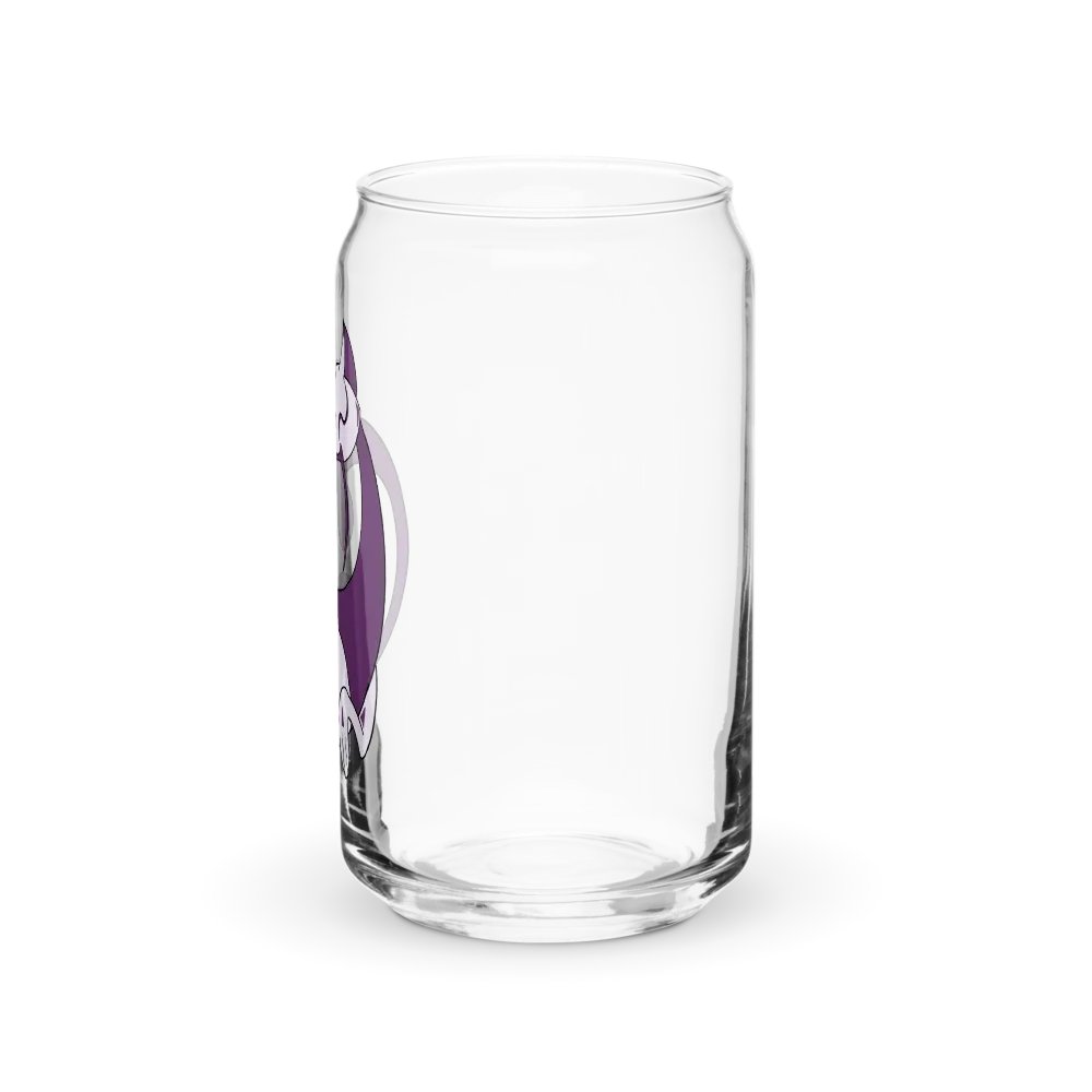 Calming Purple Cat Can-Shaped Glass product image (3)