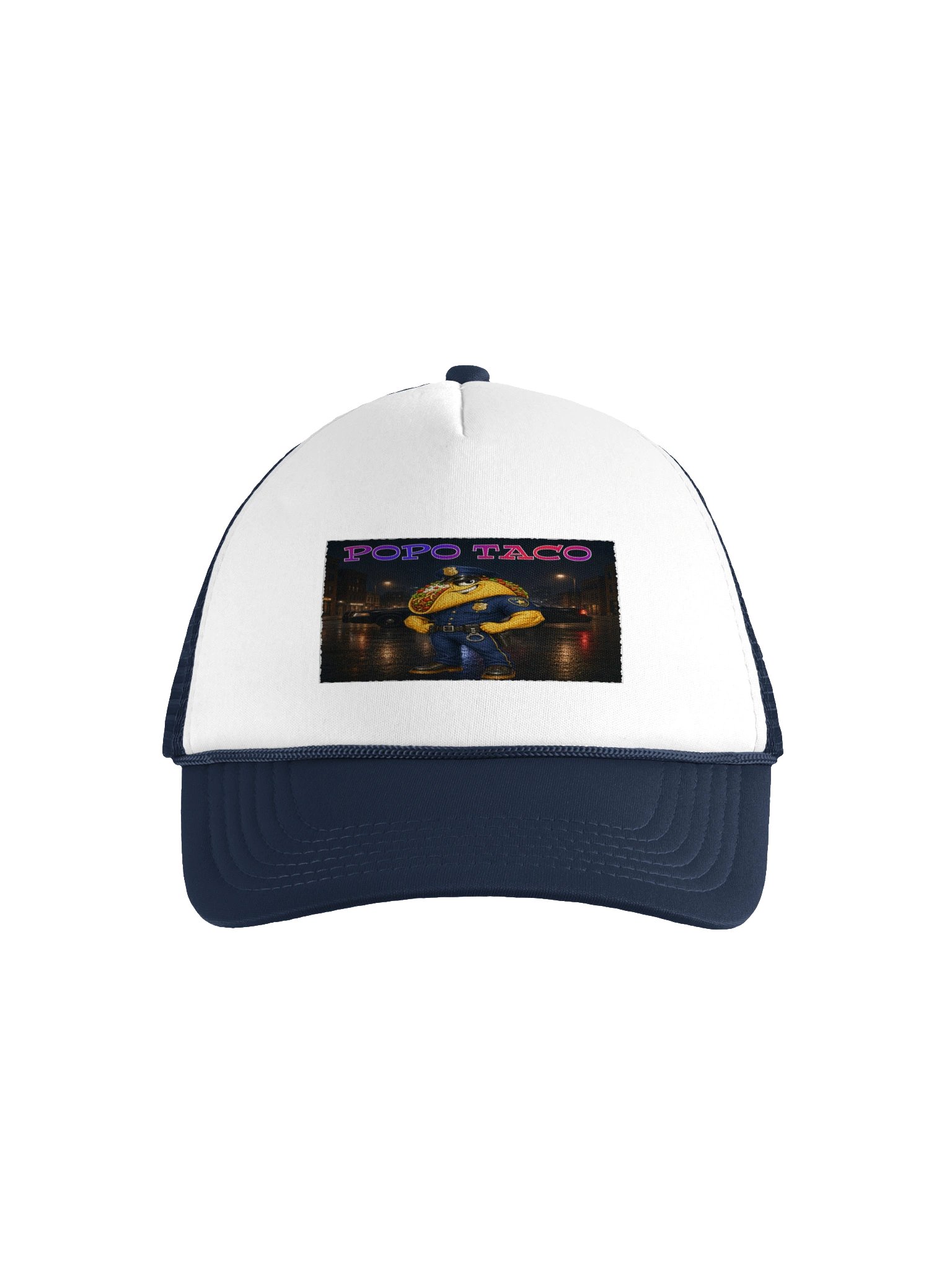 POPO TACO Police Taco Trucker Hat product image (17)