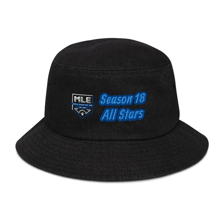 S18 All Stars Embroidered Denim Bucket Hat product image (1)