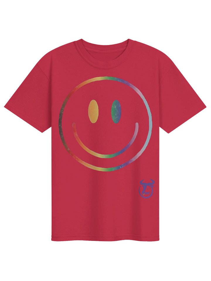 TaurusLehane Rainbow Smiley T-Shirt product image (3)