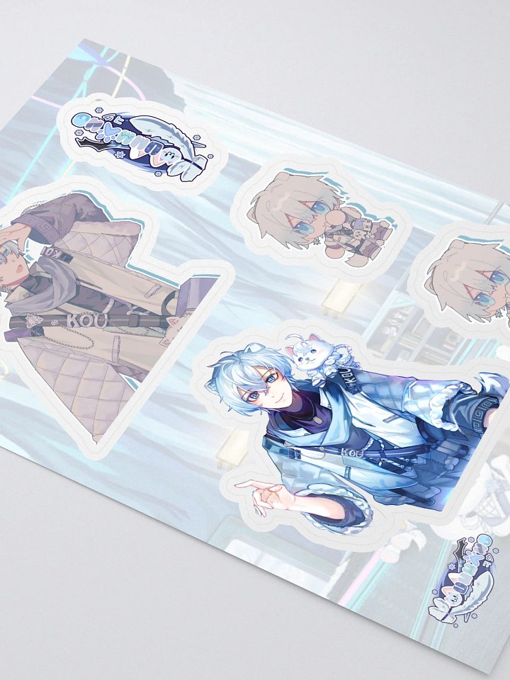 Kou Character Sticker Sheet product image (2)