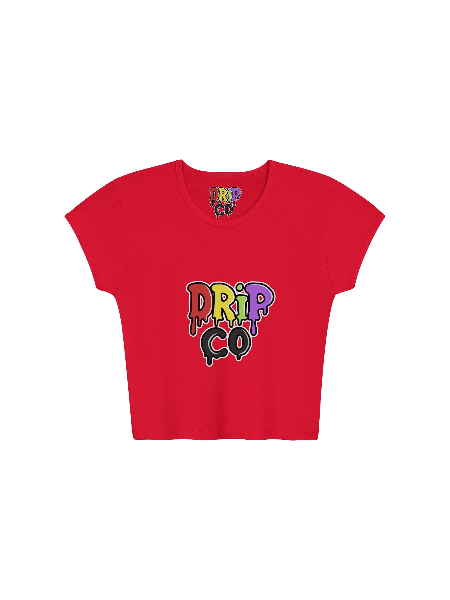 DRIP CO Graffiti Logo Baby Tee product image (17)