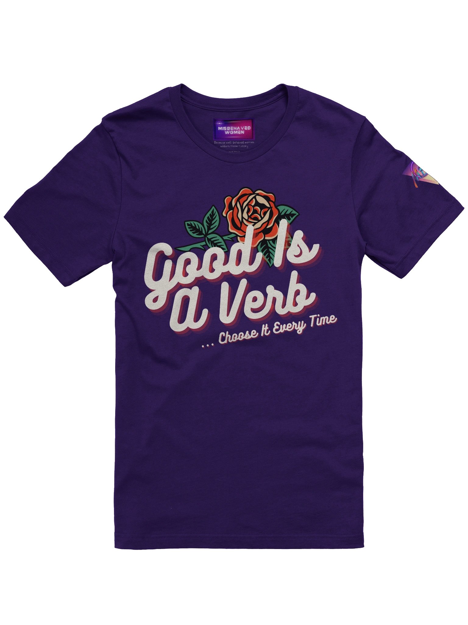 Good is a Verb (MBP) T SHIRT product image (1)