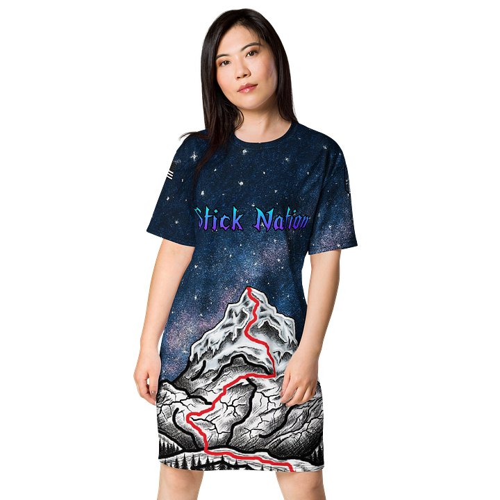 Stick Nation T‑Shirt Dress product image (1)