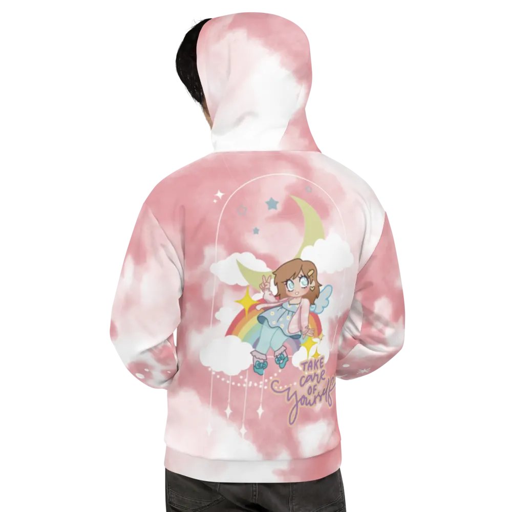 Rainbow Dreams Acid Washed Hoodie product image (1)