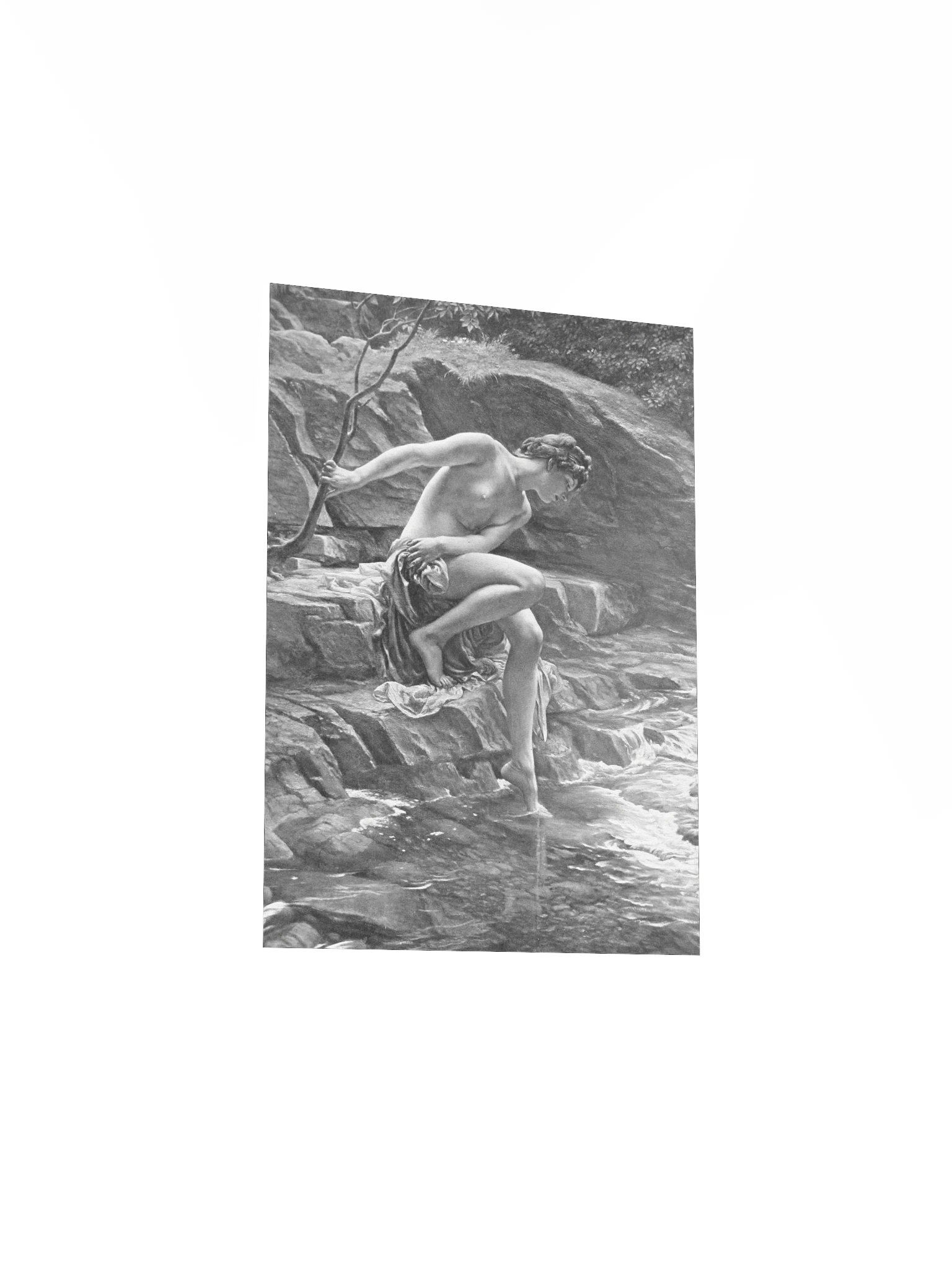 "The Nymphs' Bathing Place" by Edward John Poynter Poster product image (2)