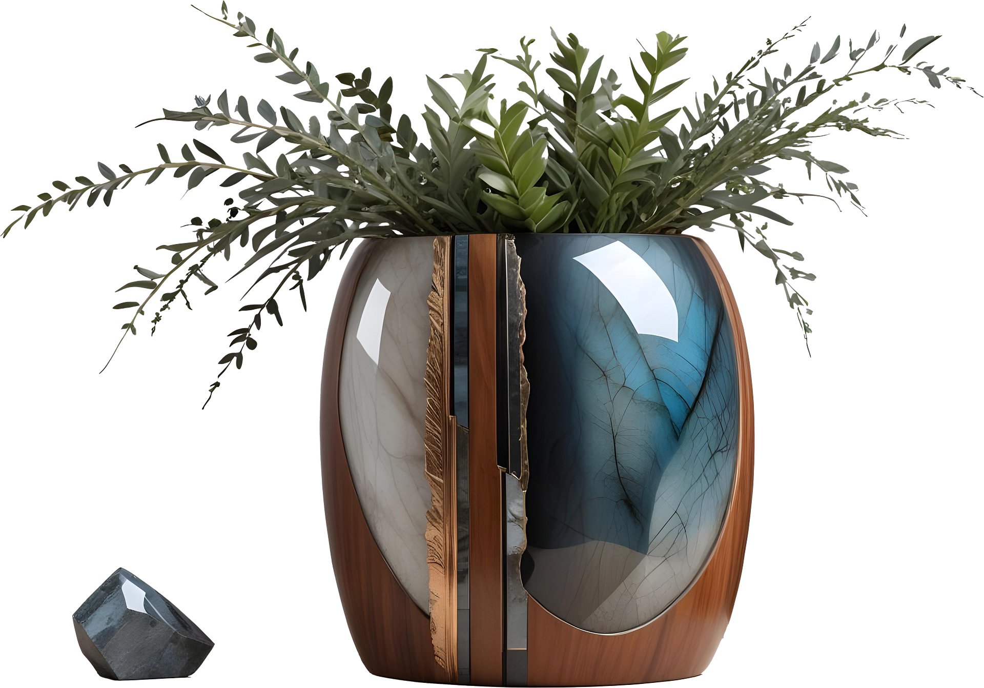 Celestial Symphony Divider Vase – PNG product image (1)