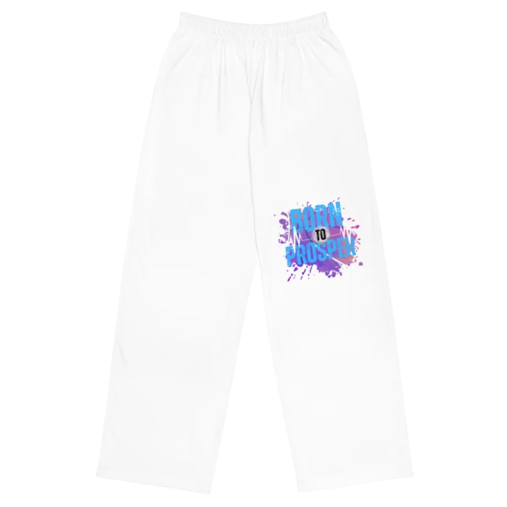 Born to Prosper Rhythm Splatter Wide-Leg Pants product image (7)