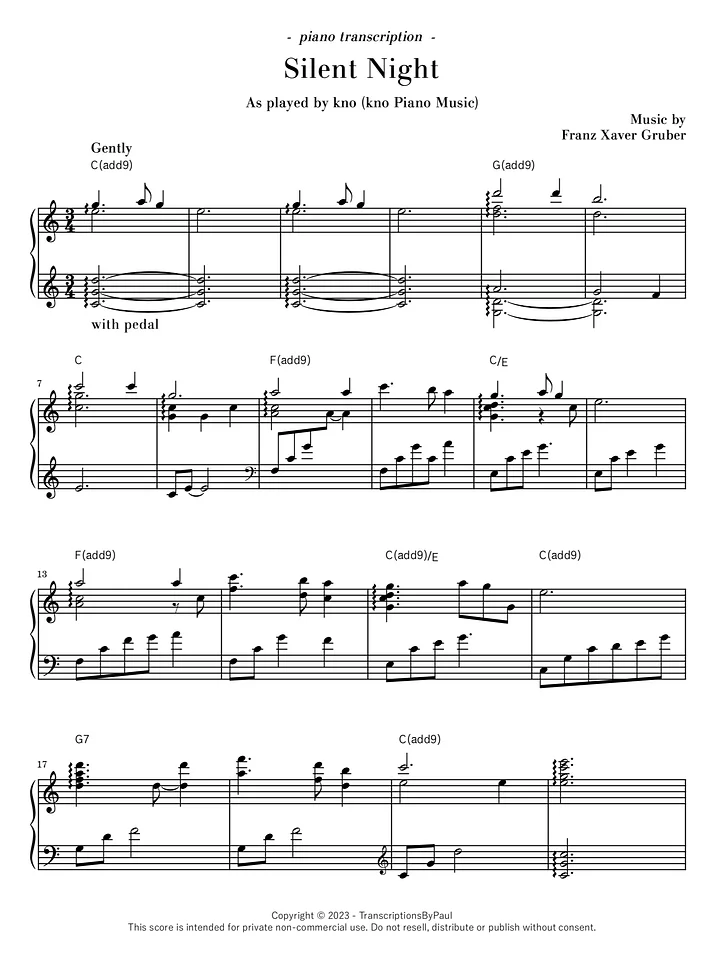 Silent Night - kno product image (1)