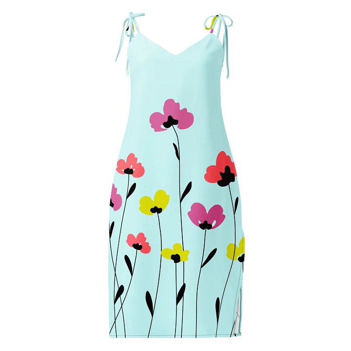 Ethereal Blooms Chiffon Slip Dress product image (1)