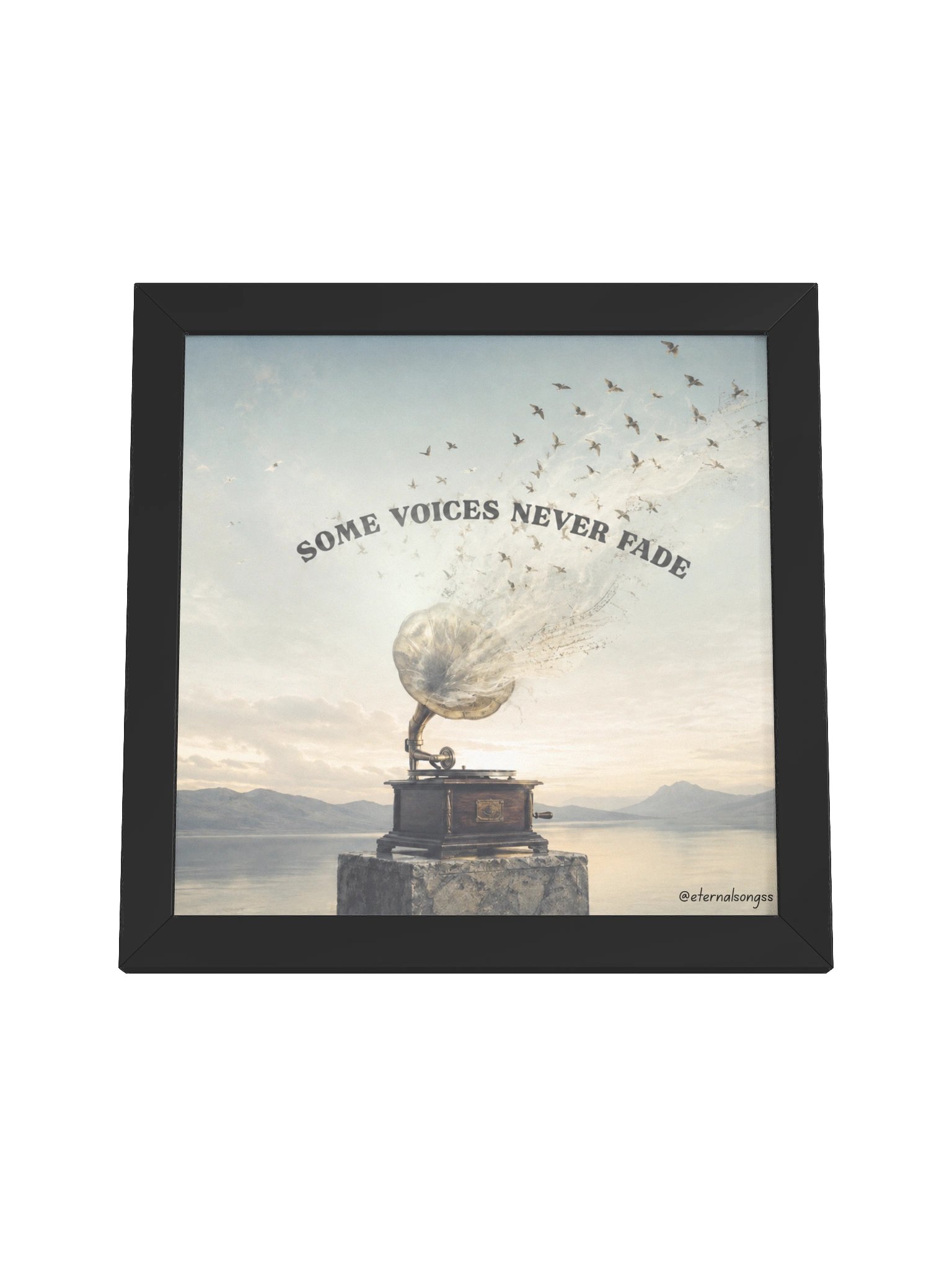 Some Voices Never Fade Framed Poster product image (46)