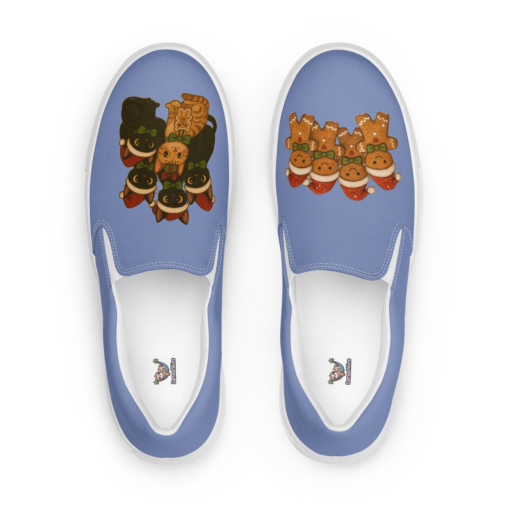 Cat brigade winter Men's Slip-Ons product image (1)